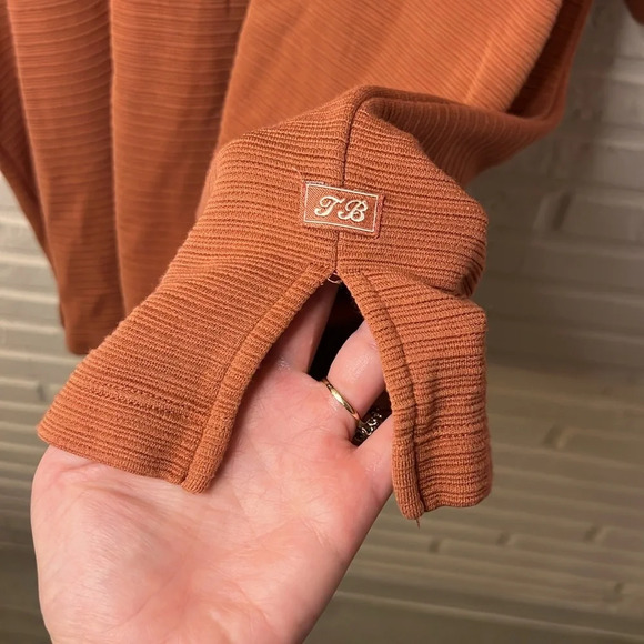 Tommy Bahama Burnt Orange Silk and Cotton Polo, Men’s Size Large - Picture 4 of 8